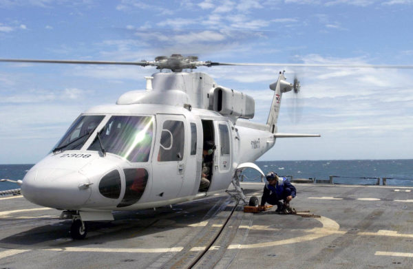 A Sikorsky S-76B helicopter, operating with in the Royal Thai Navy. Photo courtesy of Sikorsky Aircraft