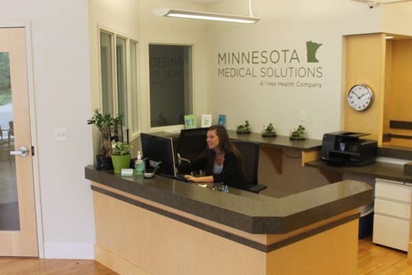 One of Minnesota Medical Solutions' medicinal marijuana dispensaries. The New York facilities are expected to be very similar in appearance, according to Kingsley. Photo courtesy of Empire State Health Solutions