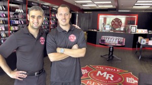 Matt Abrantes, left, and Eric Walsh, both 27-year-old Danbury residents, are co-founders of Mobile Rescue. Photos by Carol Kaliff/Hearst Connecticut Media 