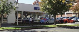 Vehicles on display Oct. 12 at Prestige Volkswagen of Stamford. Photo by Alexander Soule