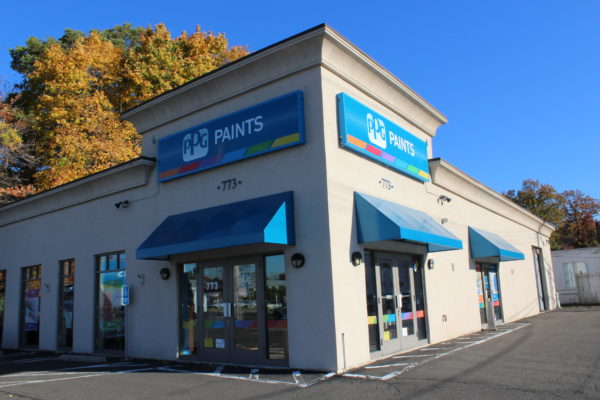 PPG Paints at 773 Bridgeport Avenue in Milford. 
