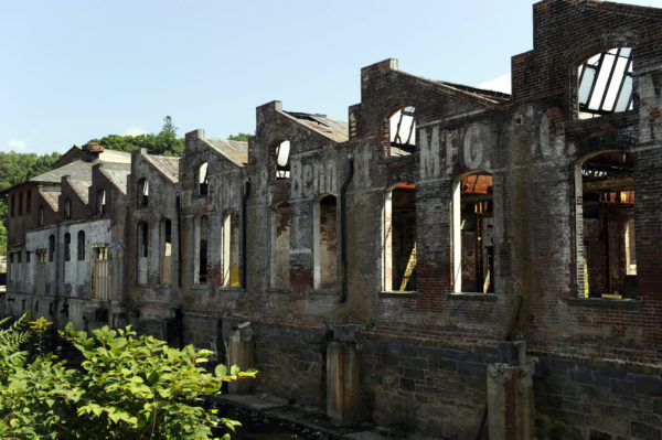 The old Gilbert & Bennett wire company in Redding, Conn., Thursday, August 7, 2014. Photo by Carol Kaliff.