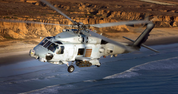 The MH-60R helicopter is produced by Lockheed Martin and Sikorsky Aircraft. Photo courtesy of Lockheed Martin