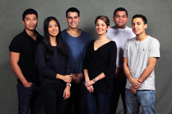 Developers of the Mville Access app are, from left, Adolfo Canales, Jessica LeÃ³n, Pablo Ãlvarez, Erica HernÃ¡ndez, Camel Curi and Eduardo GarcÃ­a.