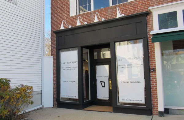 Matt Bernson, a New York City women”™s shoes and accessories designer, signed a lease for 1,000 square feet of space at 136 Main St. in the Brooks Corner center in Westport.