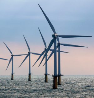 Offshore wind power.