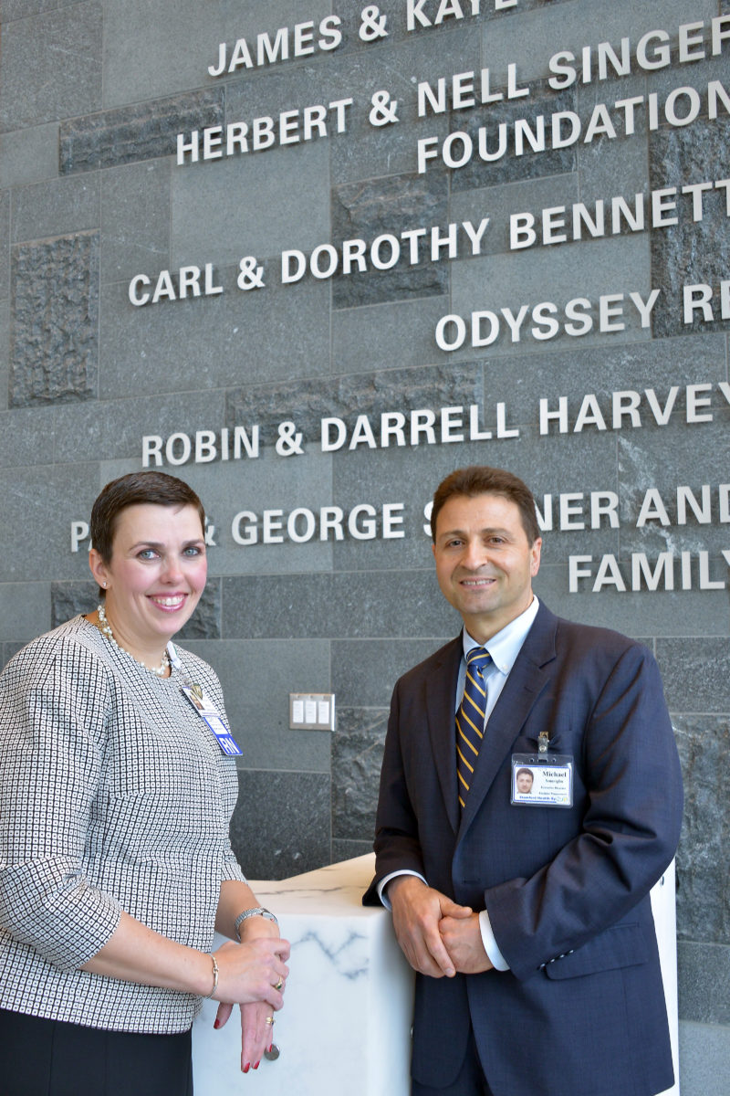 Construction completed, Stamford Hospital unveils new face