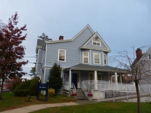 One of the five homes College of New Rochelle will auction on Dec. 14..