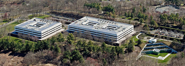 The former site of GE”™s global headquarters in Fairfield, Conn.