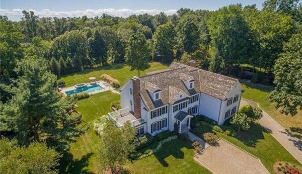 FBI Director James Comey's still-unsold Wesport mansion. (MLS photo)