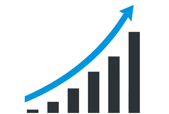 chart showing growth