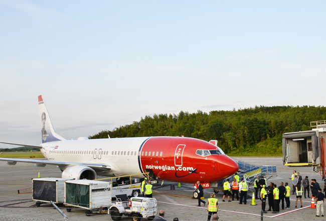 norwegian air stewart international airport