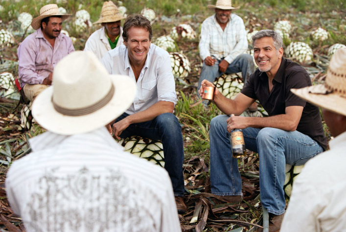 goerge clooney tequila diageo