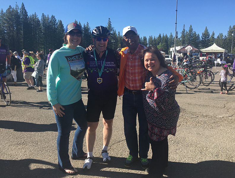 Bike riding for a good cause