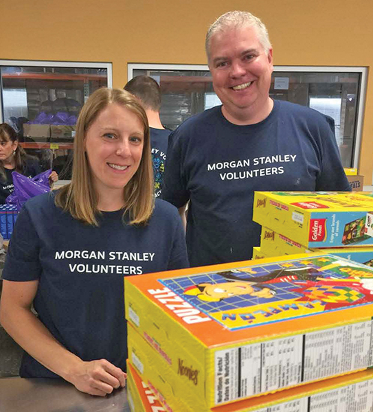 Food Bank receives $50K Morgan Stanley Grant