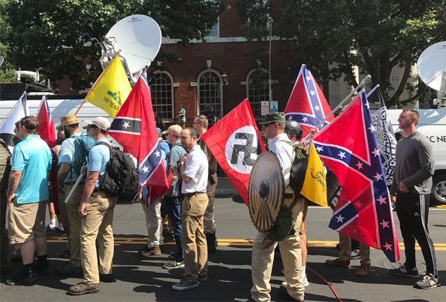 first amendment charlottesville