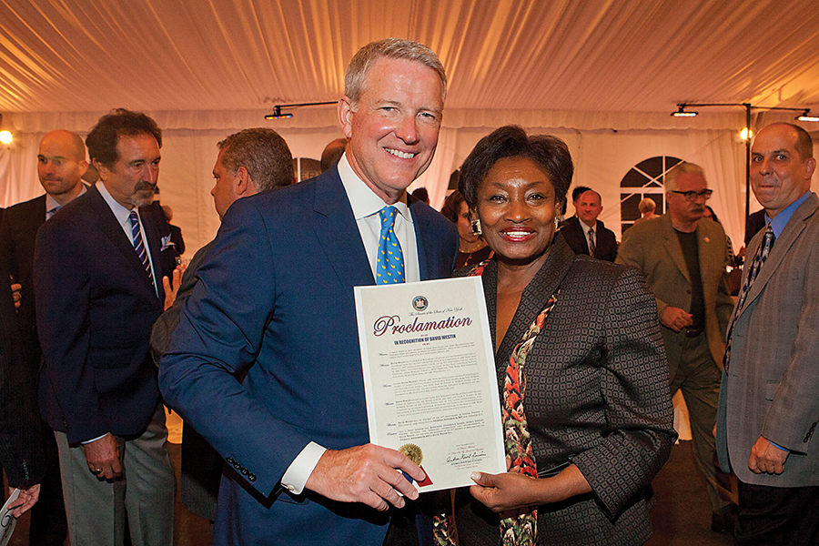 Westin honored at YPIE gala