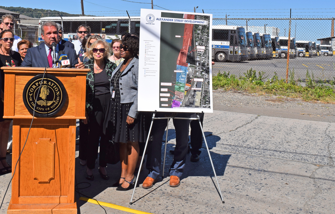 MTA bus depot Yonkers eminent domain 