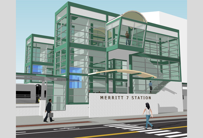 Merritt 7 station norwalk transportation