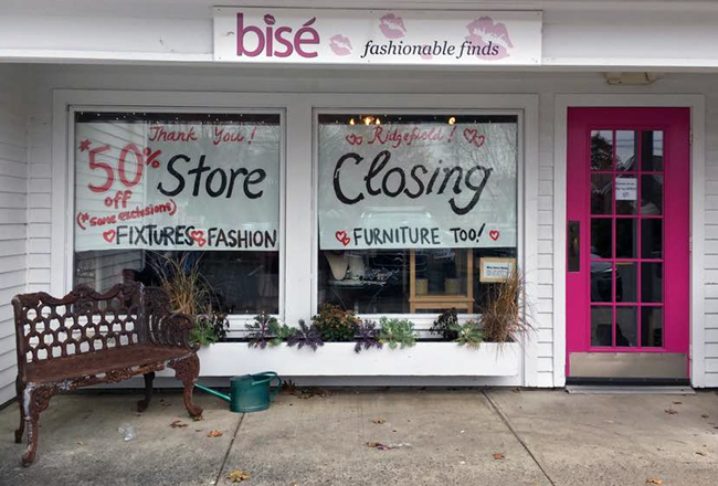 BisÃ© Fashionable Finds retailer closing ridgefield