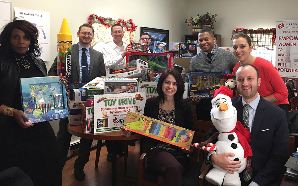Young professionals launch toy drive