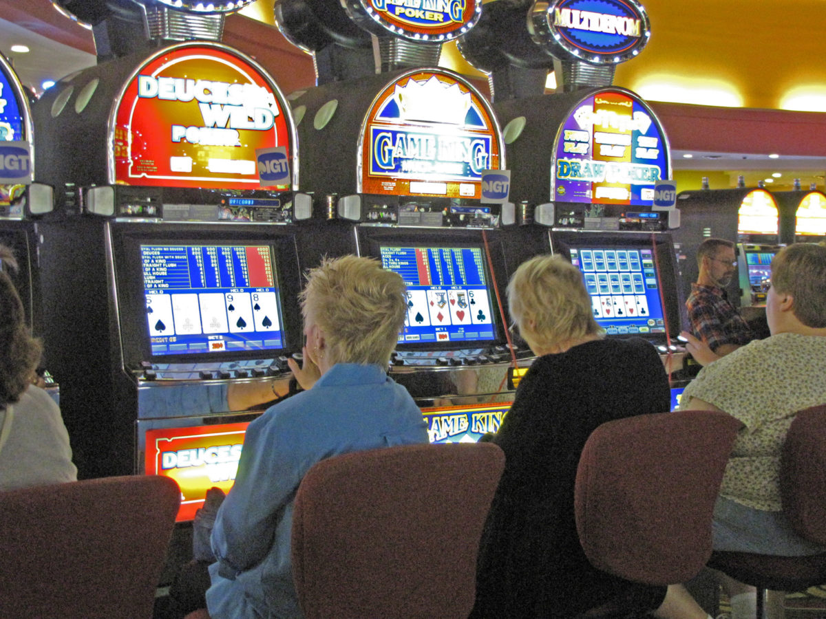 casino slots revenue down