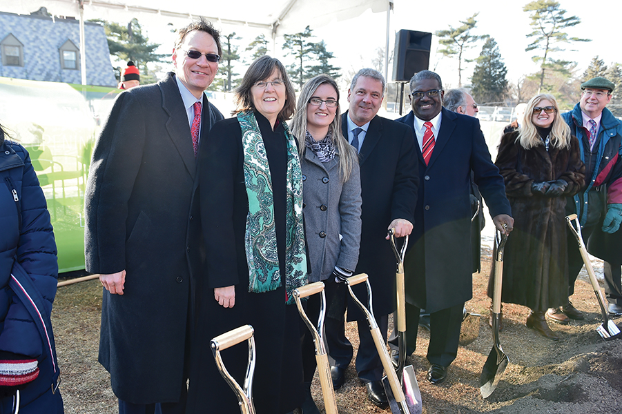 Groundbreaking for Barbara Walters Centers