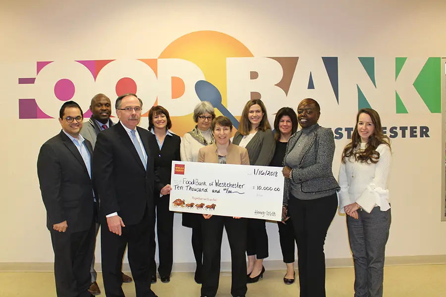 Wells Fargo donates $10K to Food Bank - Westfair ...