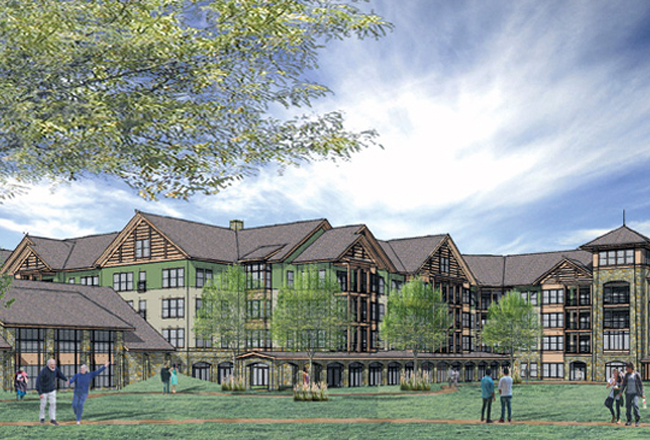 SUNY Purchase college senior housing community