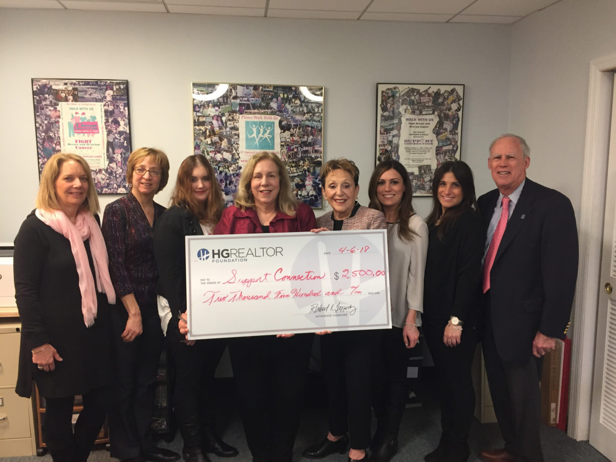HRGF donates $2.5K to Support Connection