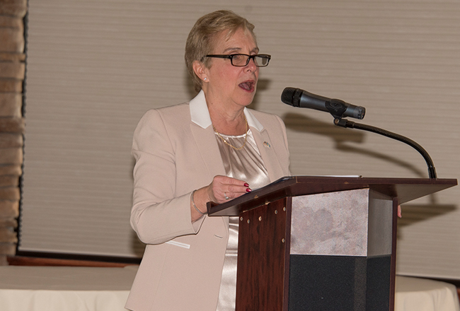 Trumbull First Selectman Tesoro paints mostly rosy picture for business community