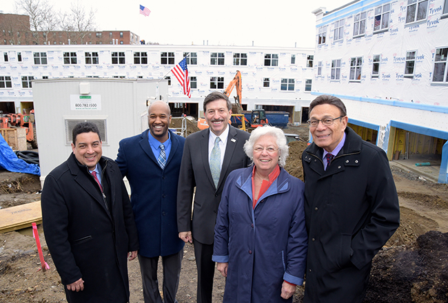 Ginsburg tops off Peekskill townhomes