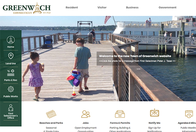 Greenwich unveils upgraded website