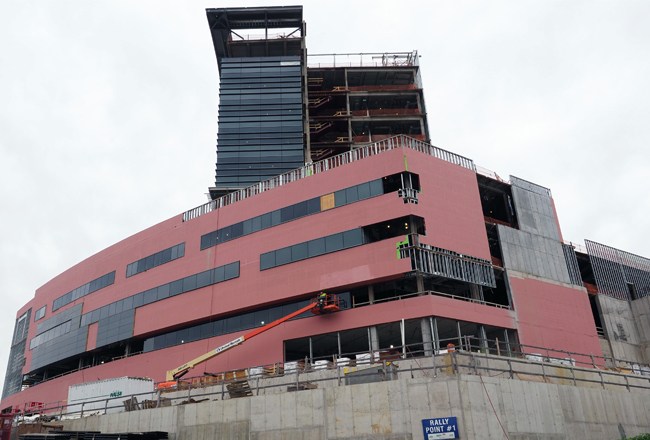 Vassar Brothers marks milestone in patient pavilion construction