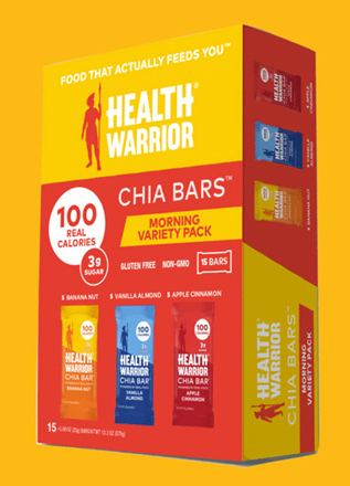 Health Warrior PepsiCo energy bars