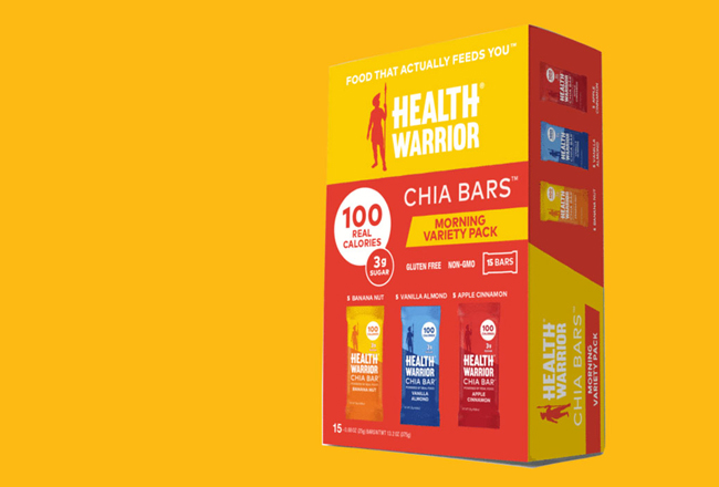 Health Warrior PepsiCo energy bars