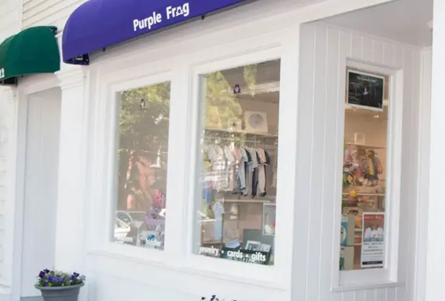 purple frog