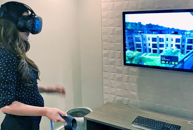 Toll Brothers virtual reality