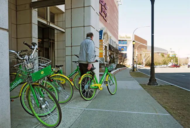 Lime bikes