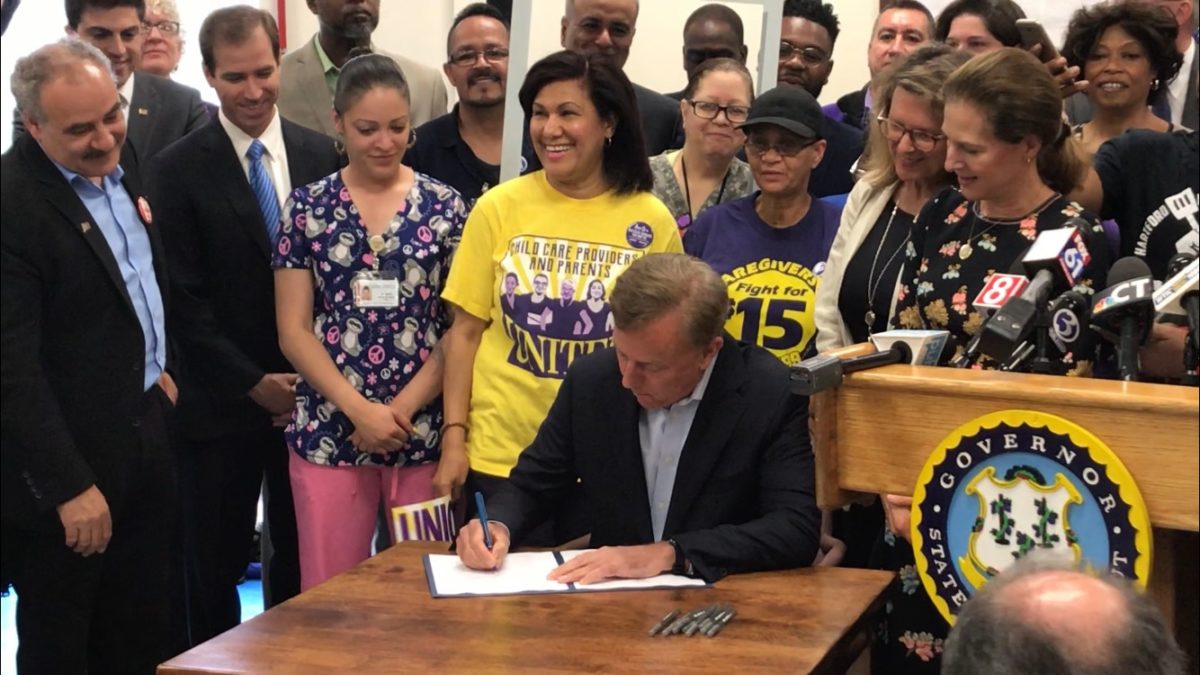 Lamont minimum wage bill