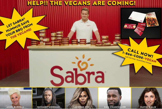 Sabra white plains vegan barbecue