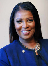 Letitia James immigration public aid