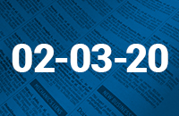 Legal records February 3