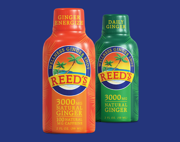 Reed's ginger shots