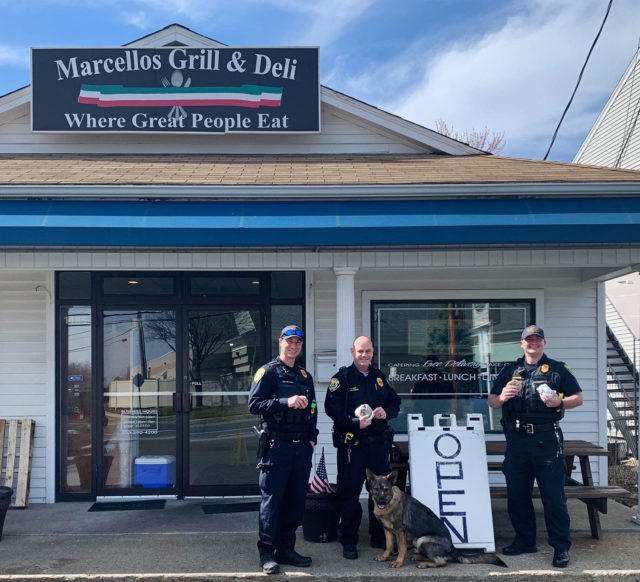 Fairfield Police Dept. starts campaign to support town's restaurants