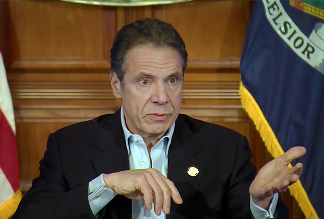 Cuomo says the state may be over the COVID-19 plateau