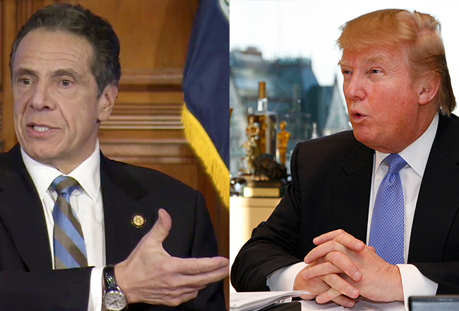 Cuomo Trump COVID-19