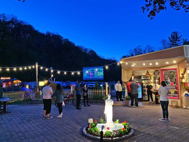 drive-in theater