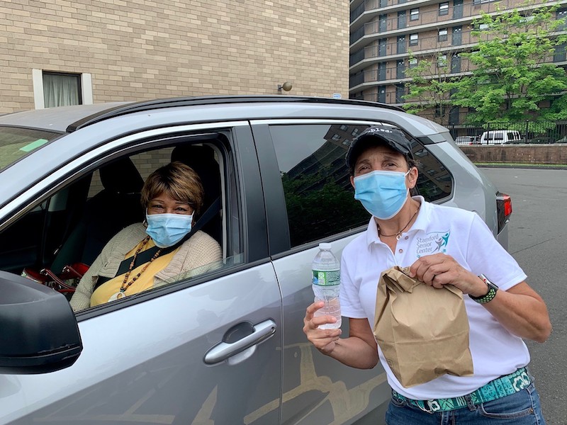BURGERS HELPS STAMFORD SENIORS STAY CONNECTED