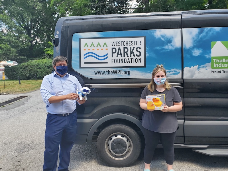 UWWP donates supplies to Camp Morty